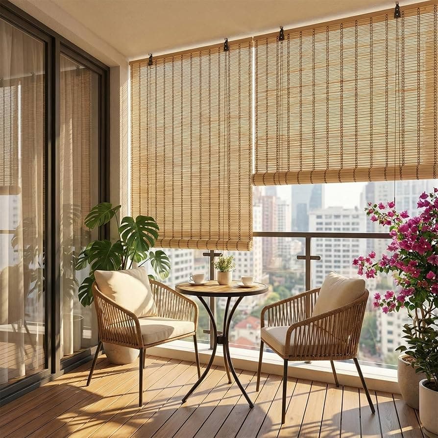 J Decor Bamboo Chick Blinds