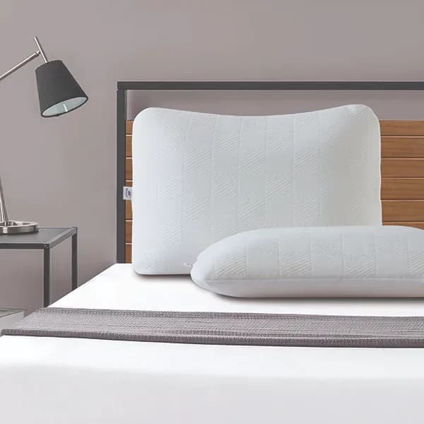 Memoirs Neck and Shoulder Memory Foam Pillow Queen Size (Pack of 1)
