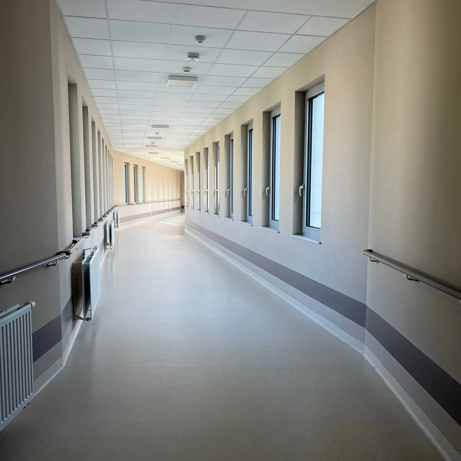 Infrastructure control for healthcare buildings.